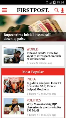 Firstpost android App screenshot 4